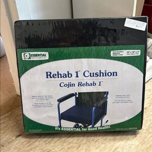 Essential Medical Supply Black Rehab Cushion